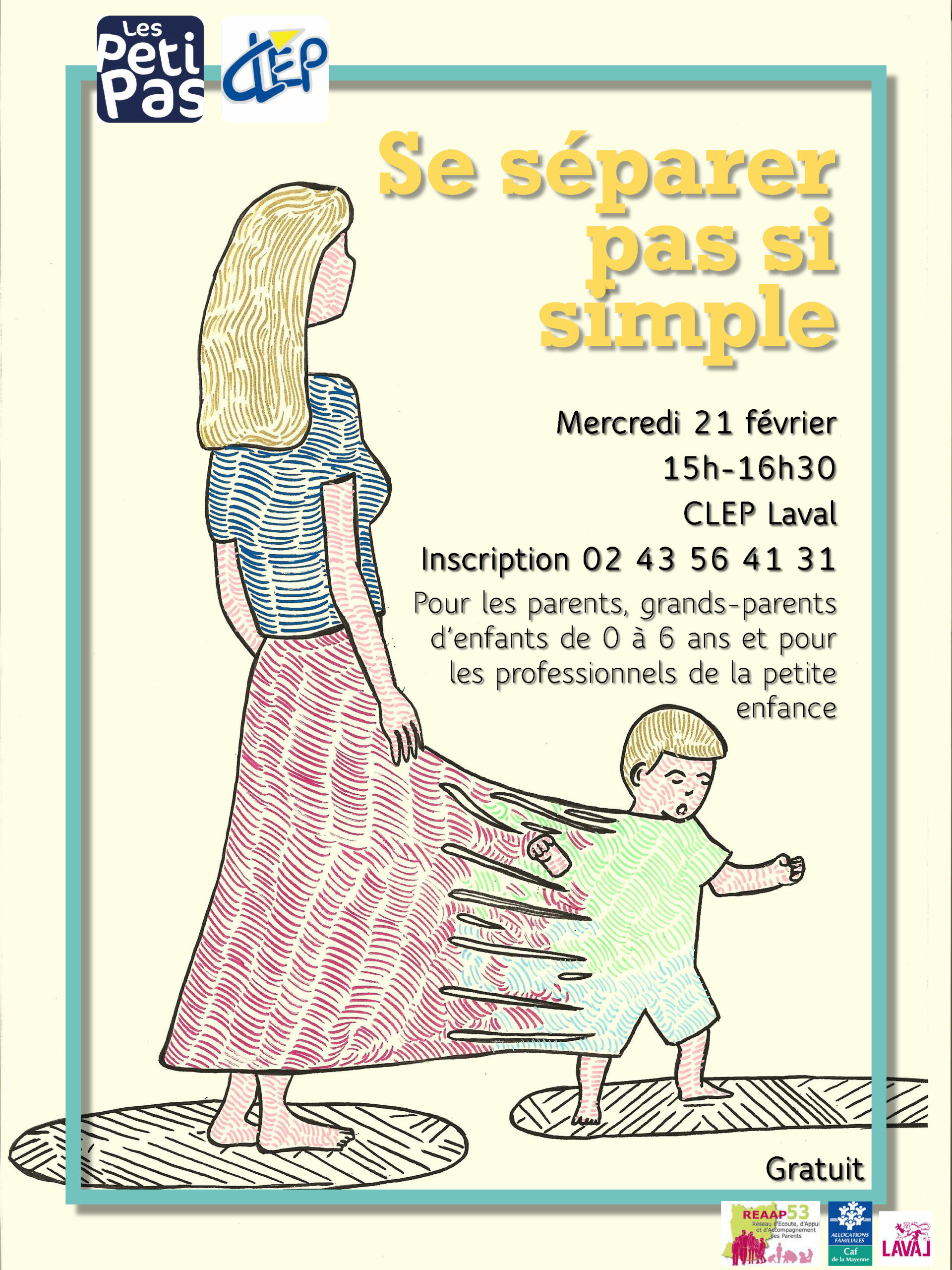 Affiche Se séparer, pas si simple